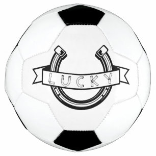 Balón De Fútbol La suerte de la herradura