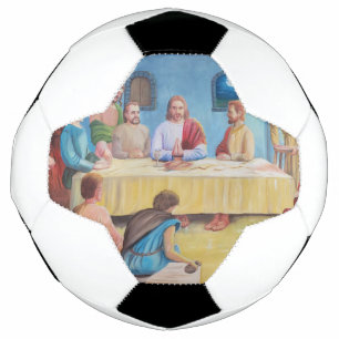 Balón De Fútbol La Última Cena: Jesús y los Discípulos