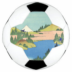 Balón De Fútbol Lago Hokusai Hakone en la provincia de Sagami