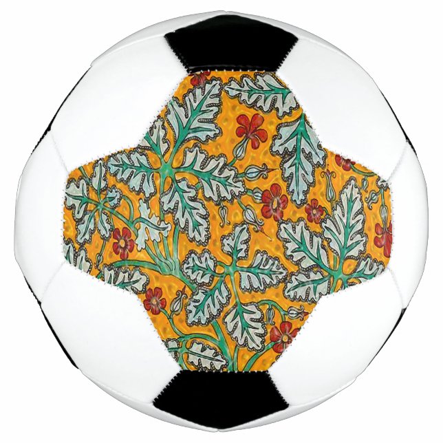 Balón De Fútbol Las flores amarillas de Betty (Anverso)
