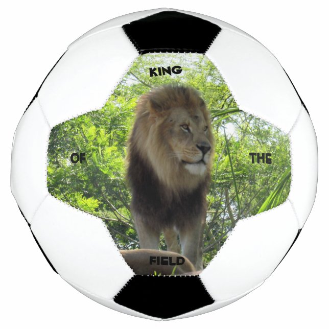 Balón De Fútbol León - Rey del campo - Bola de fútbol (Anverso)