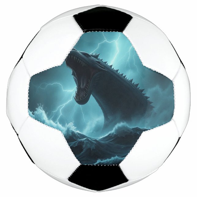Balón De Fútbol „Leviathan – Wächter der Tiefsee“  (Anverso)