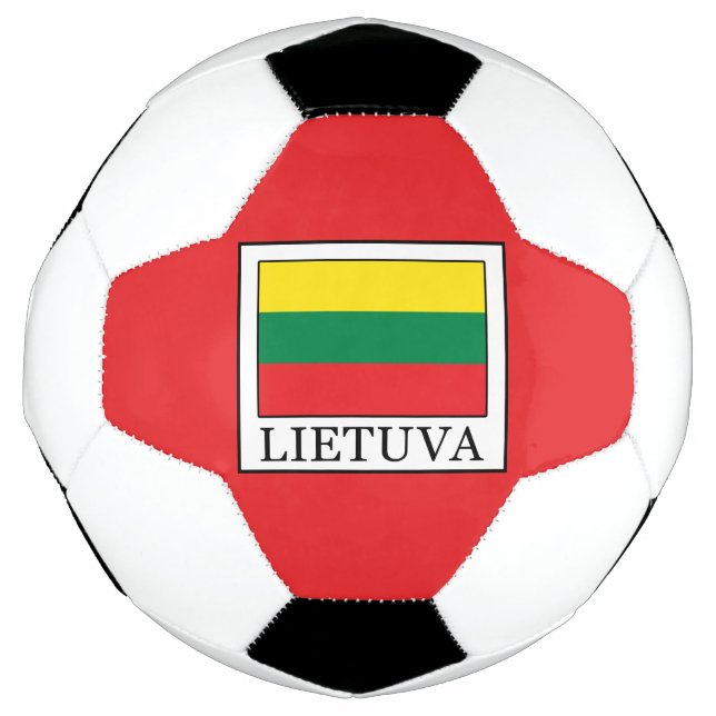 Balón De Fútbol Lietuva (Anverso)
