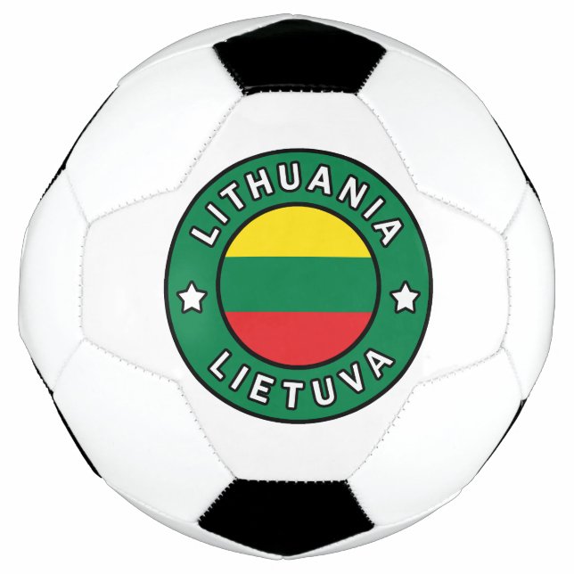 Balón De Fútbol Lietuva (Anverso)