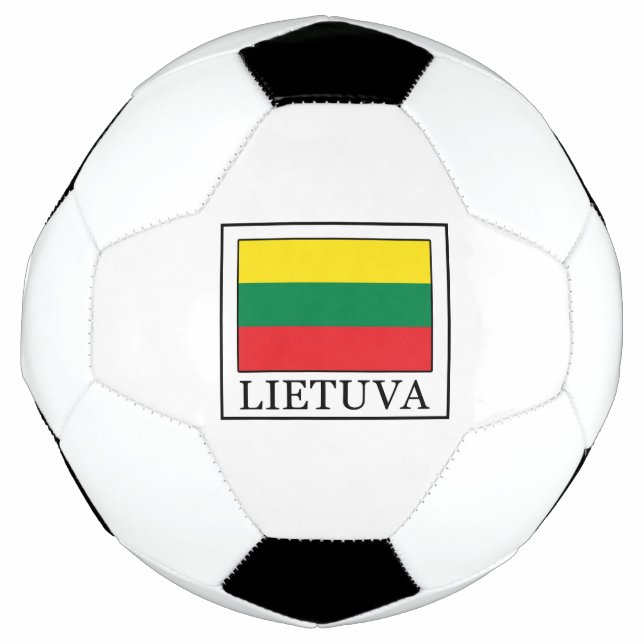 Balón De Fútbol Lietuva (Anverso)