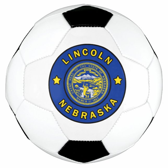 Balón De Fútbol Lincoln Nebraska (Anverso)