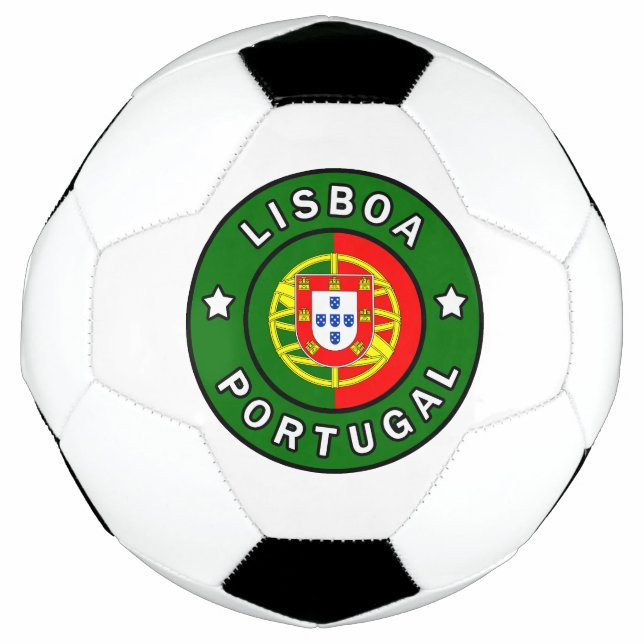 Balón De Fútbol Lisboa Portugal (Anverso)