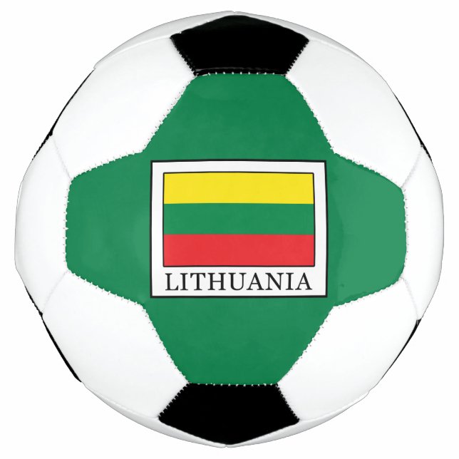 Balón De Fútbol Lituania (Anverso)