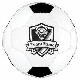 Balón de Fútbol Logo de Equipo Jaguar Personalizab
