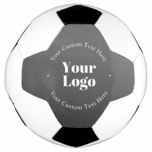 Balón De Fútbol Logotipo o diseño de su empresa y texto editable