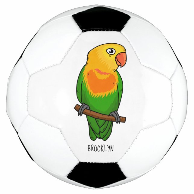 Balón De Fútbol Loro personalizado (Anverso)