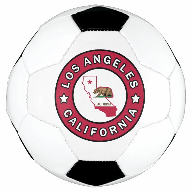 Balón De Fútbol Los Ángeles California (Anverso)