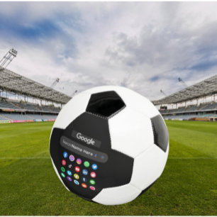 Balón De Fútbol Los medios sociales de moda convierten a Google Se
