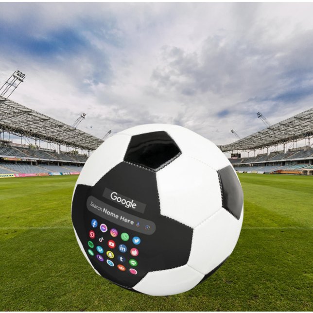 Balón De Fútbol Los medios sociales de moda convierten a Google Se (Subido por el creador)