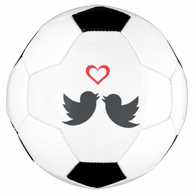 BALÓN DE FÚTBOL LOVEBIRDS (Anverso)