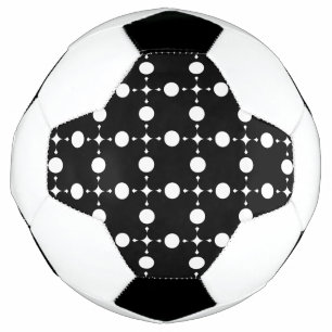 Balón De Fútbol Lunares Blancos, Patrón de Lunares, Lunares, Punti