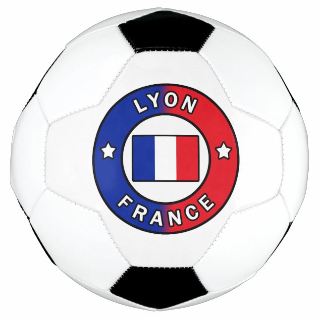 Balón De Fútbol Lyon France (Anverso)