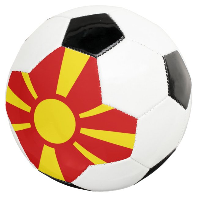 Balón De Fútbol macedonia del norte (Tres cuartos)