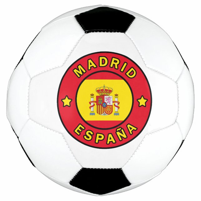 Balón De Fútbol Madrid España (Anverso)