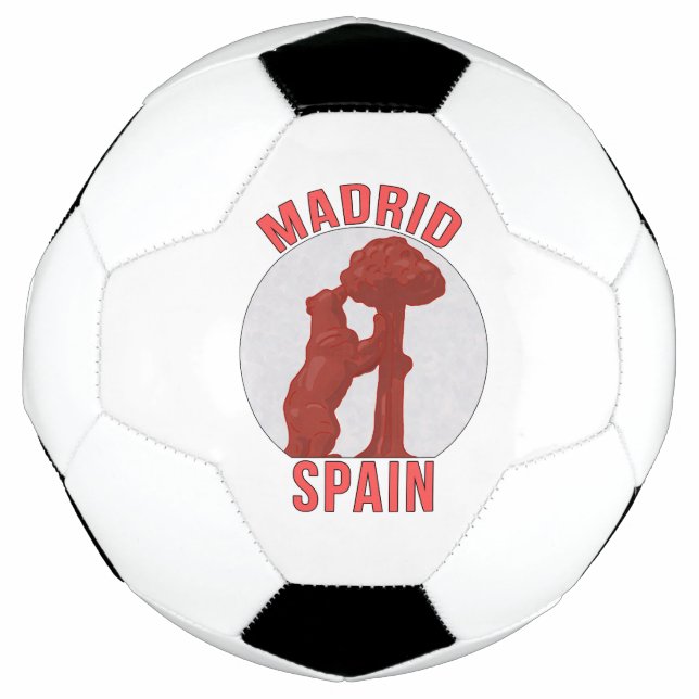 Balón De Fútbol Madrid España (Anverso)