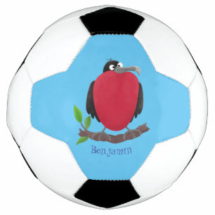Balón De Fútbol Magnífico personalizado de pájaro fragata
