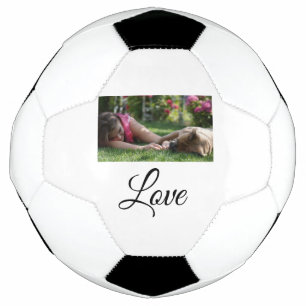 Balón De Fútbol Mamá perro ama agregar texto nombre amantes de mas