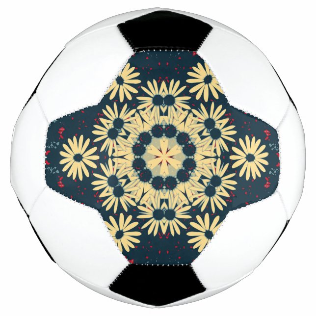 Balón De Fútbol Mandalas Sueños de Margarita (Anverso)