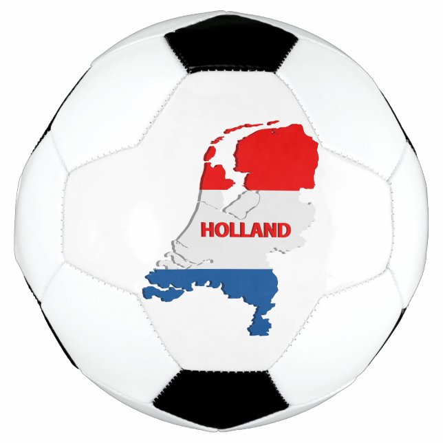 Balón De Fútbol Mapa de Holland (Anverso)
