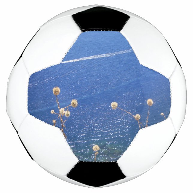 Balón De Fútbol Mar Azul griego (Anverso)