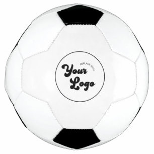 Balón De Fútbol Marca personalizado Retro Circle Round Business Lo