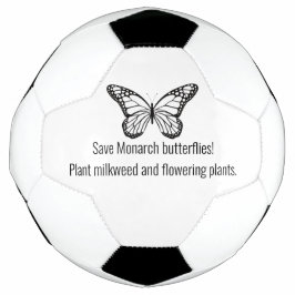 Balón De Fútbol Mariposa monarca