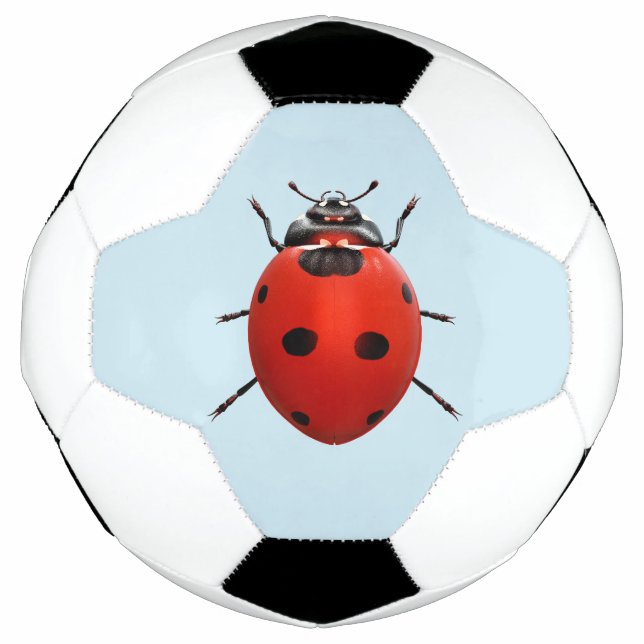 Balón De Fútbol Mariquita Afortunada (Anverso)