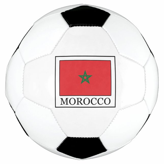 Balón De Fútbol Marruecos (Anverso)