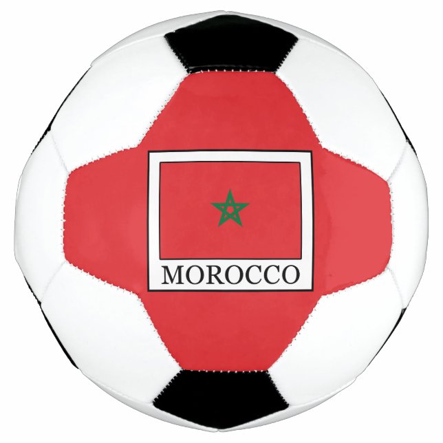 Balón De Fútbol Marruecos (Anverso)