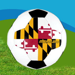 Balón De Fútbol Maryland Football & Maryland Flag / Estados Unidos