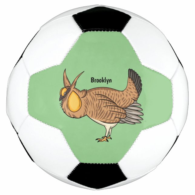 Balón De Fútbol Mayor ilustracion de personalizado de pollo de pra (Anverso)