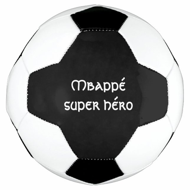Balón De Fútbol mbappé-super-héro (Anverso)