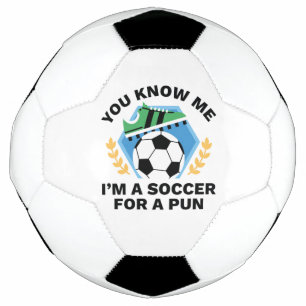 Balón De Fútbol Me conoces, soy un futbolista para un bollo
