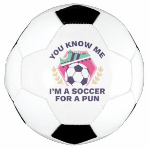 Balón De Fútbol Me conoces, soy un futbolista para un bollo