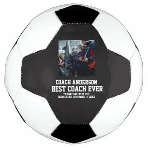 Balón De Fútbol Mejor Entrenador Deporte Moderno Gracias Único