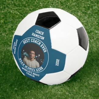 Balón De Fútbol Mejor entrenador fotográfico personalizado