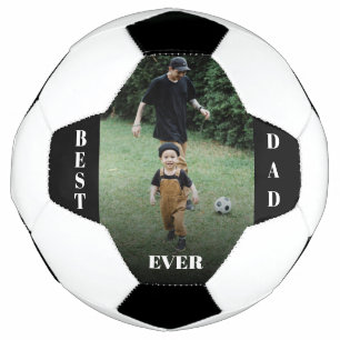 Balón De Fútbol Mejor foto personalizada de papá