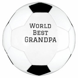 Balón De Fútbol Mejor mundo Abuelo agregar nombre texto deportes s