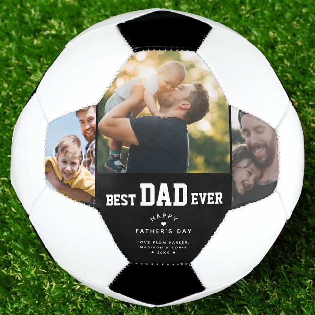 Balón De Fútbol Mejor Papá Personalizado 3 Día de Padres Fotográfi (Subido por el creador)