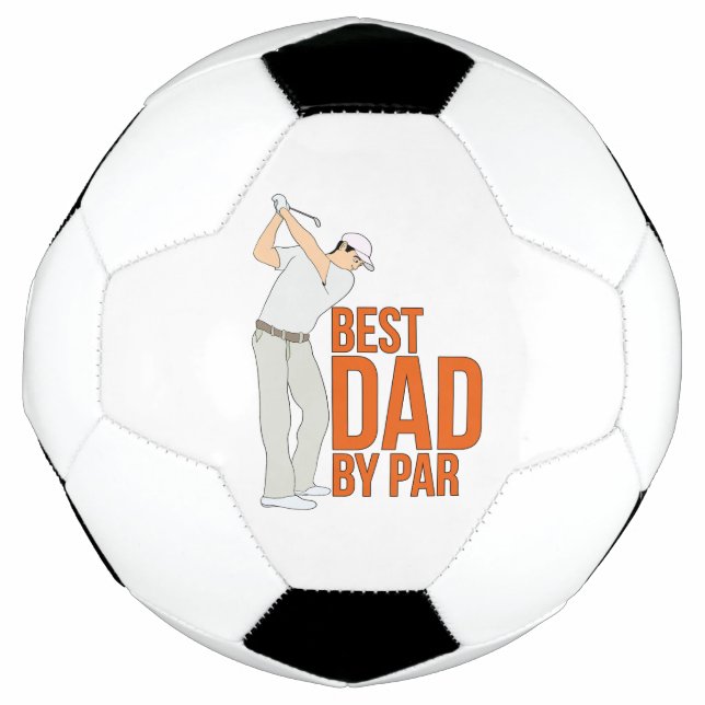 Balón De Fútbol Mejor Papá Por Par (Anverso)
