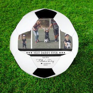 Balón De Fútbol Mejor Papi   Collage de fotos del Día del Padre 3