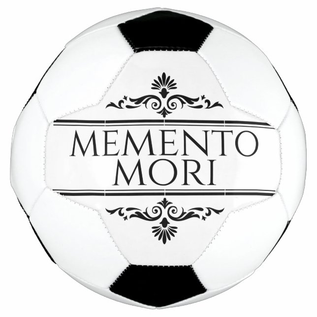 Balón De Fútbol Memento Mori (Anverso)