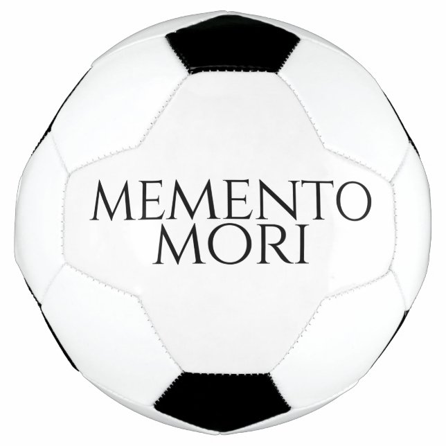 Balón De Fútbol Memento Mori (Anverso)