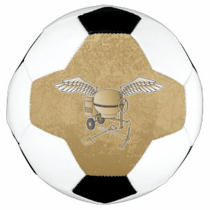 Balón De Fútbol Mezclador de hormigón beige