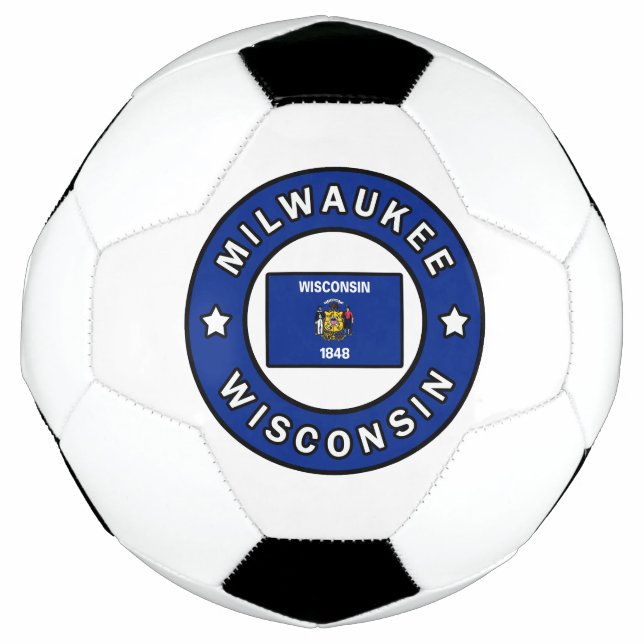 Balón De Fútbol Milwaukee Wisconsin (Anverso)